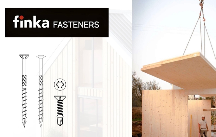 Новинка от Finka: конструкционные саморезы Timber Screws и флюгельные шурупы Wing Screws.