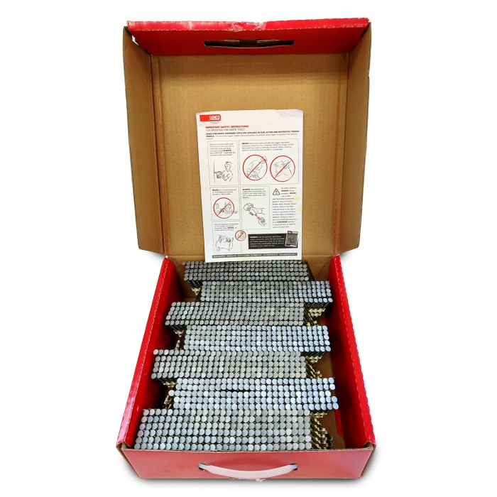 Реечные гвозди Senco R21 3.1x90 Ring HDG (Горячий цинк 2000 шт)