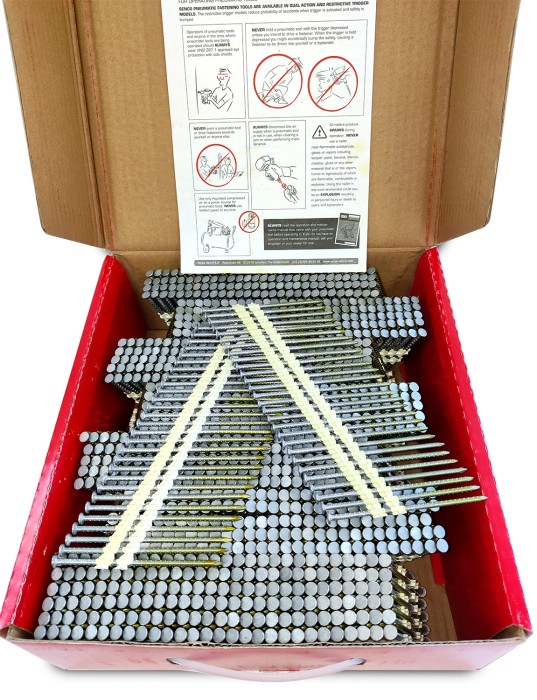 Реечные гвозди Senco R21 3.1x90 Ring HDG (Горячий цинк 2000 шт)