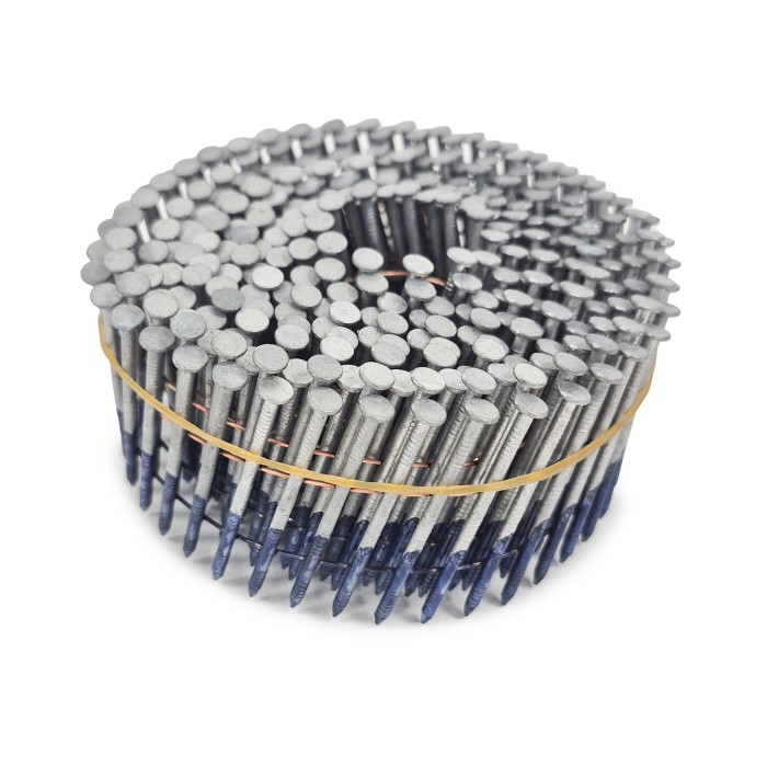 Фасадные барабанные гвозди Finka 2.3х50 Ring HDG (Горячий цинк, 2400шт)