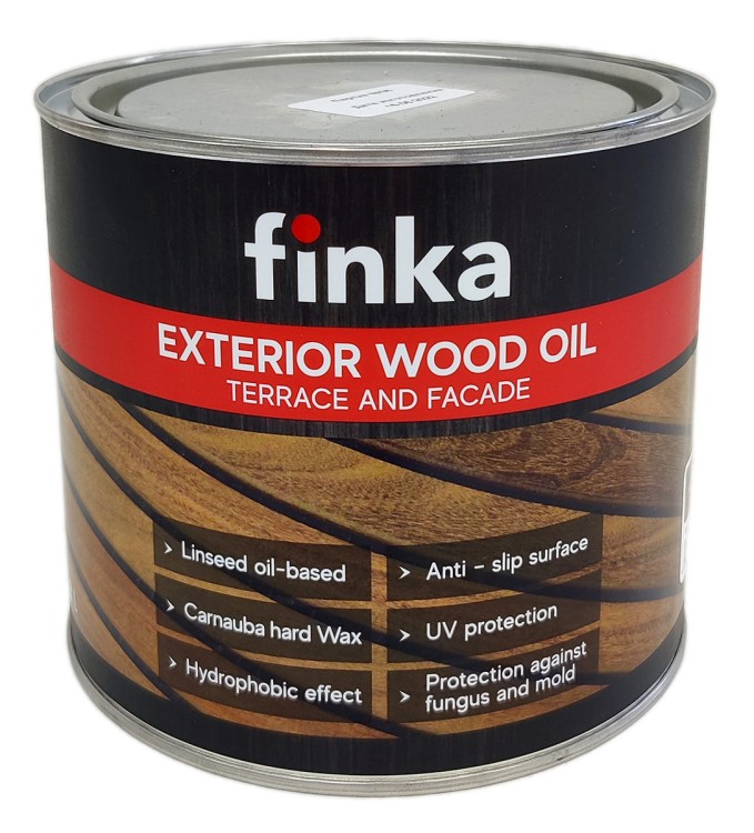 Масло для террас и фасадов Finka Exterior Wood Oil (Reddish brown) 2.2 L
