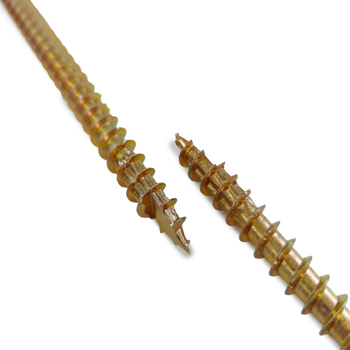 Шурупы Schmid Rapid FT SK Half-tip 12.0x350/330 TX50 (Жёлтый цинк, полная резьба, потай, 25шт)