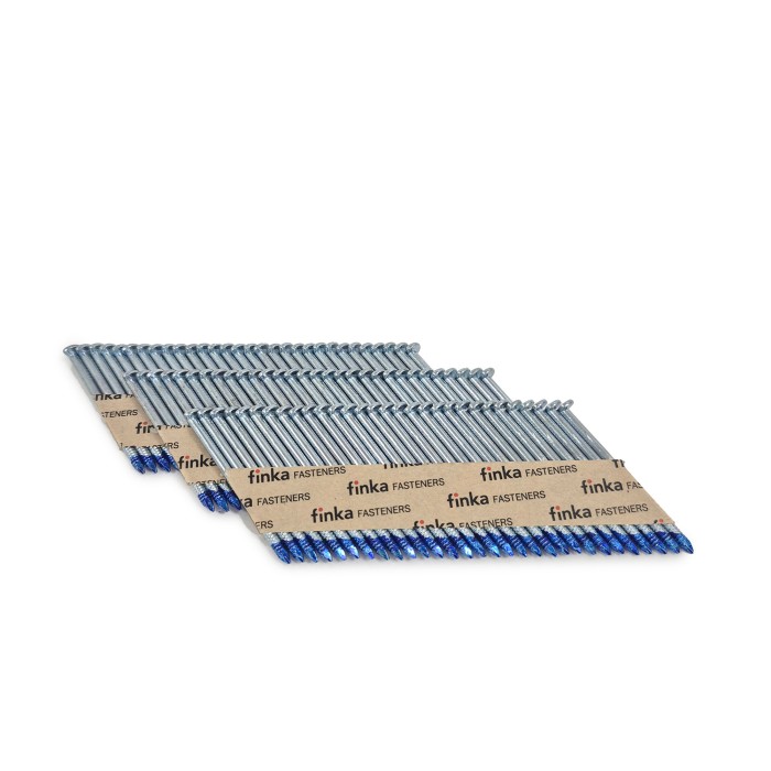 Строительные реечные гвозди Finka D34 2.9x50 Ring NK (Цинк, 2000шт)