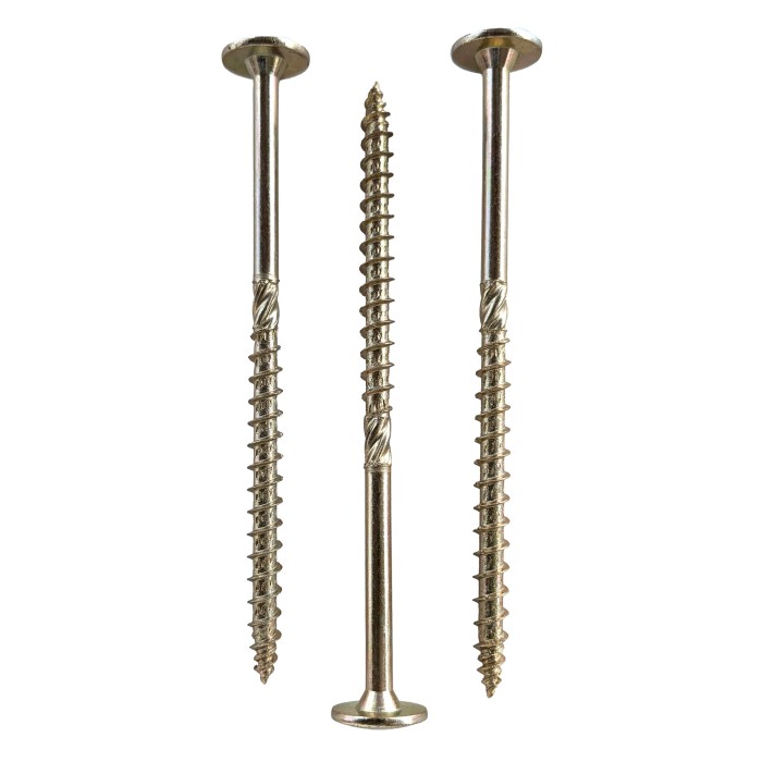 Шурупы конструкционные Domax 8.0x240/100 CT TX40 (Жёлтый цинк, тарелка, 50шт)