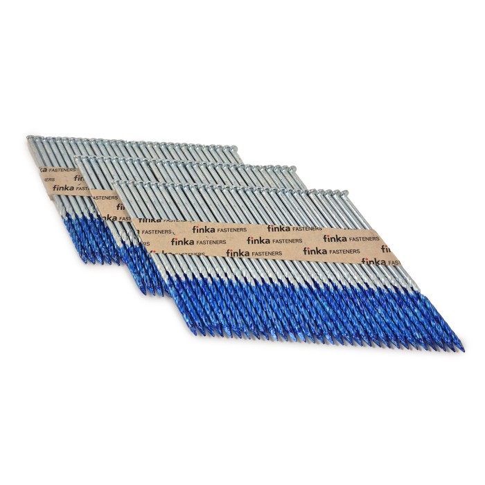 Строительные реечные гвозди Finka D34 3.1x90 Screw NK (Цинк, 2000шт)