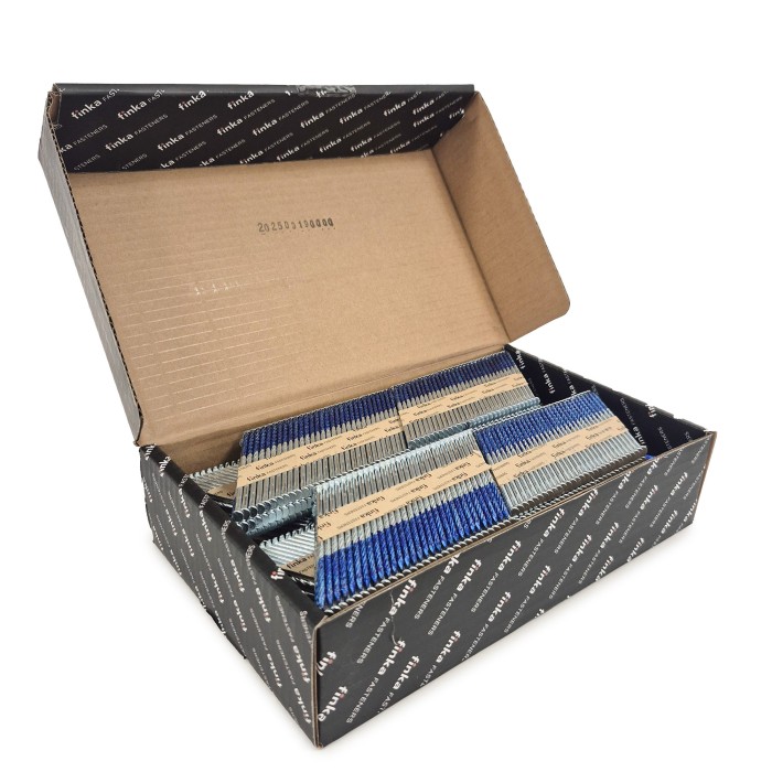 Строительные реечные гвозди Finka D34 3.1x90 Screw NK (Цинк, 2000шт)