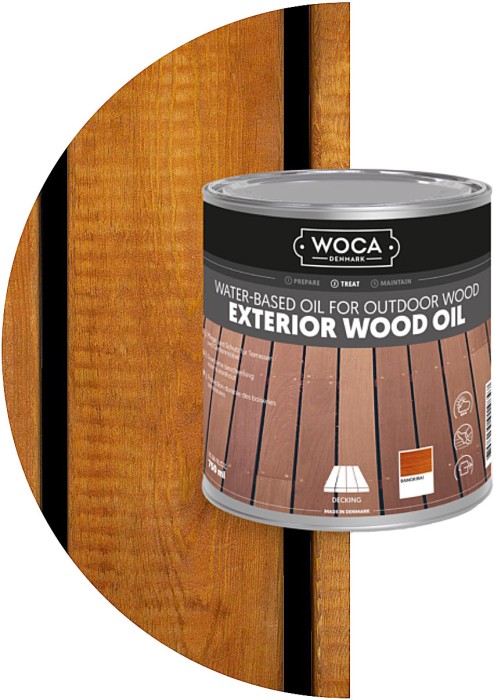 WOCA Exterior Wood Oil Bankirai Масло (0.75l) Банкирай