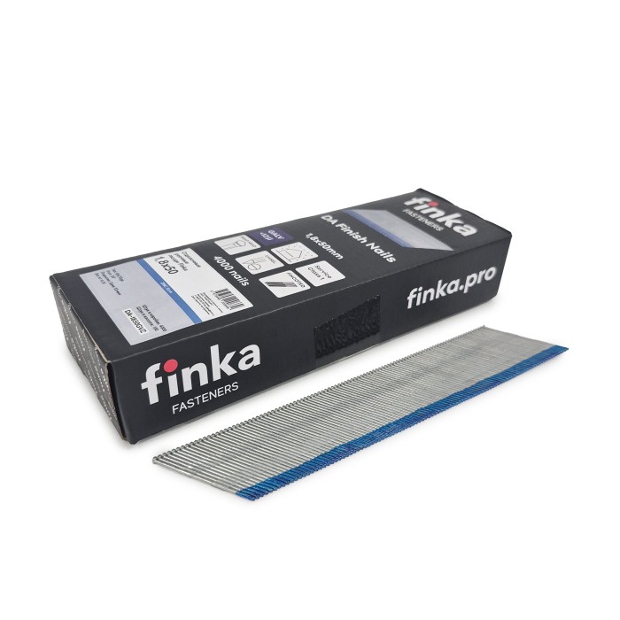 Отделочные реечные гвозди Finka DA 1.8x50 GVZ (Гальваника, 4000шт)