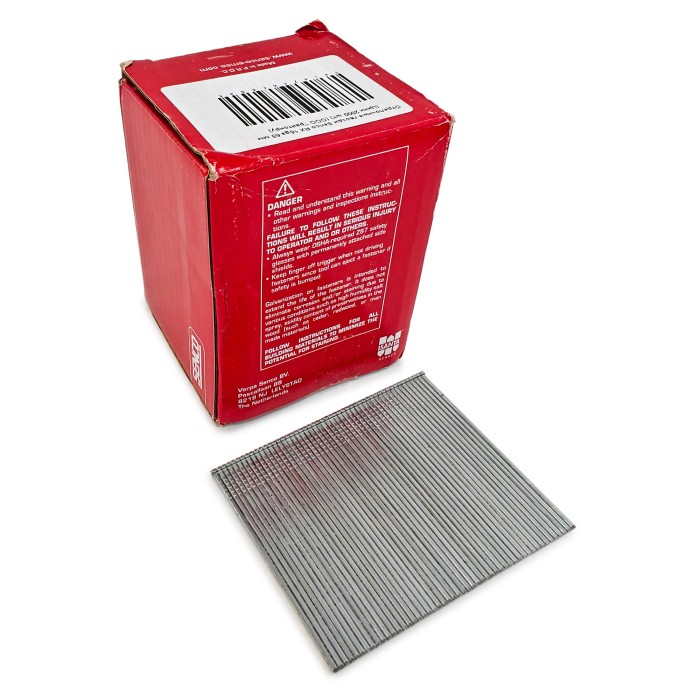 Отделочные гвозди Senco RX 16ga 63 мм (Цинк 2000 шт)