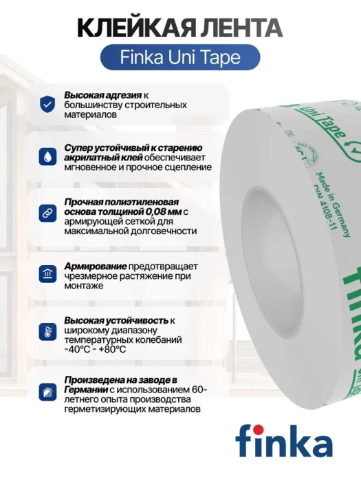 Лента Finka Uni Tape 50мм х 25м