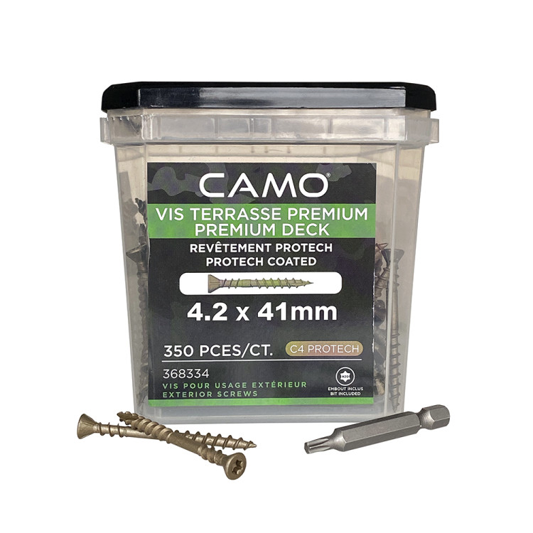 Саморезы CAMO ProTech C4 Premium Decking 4.2x41 mm T20 350шт