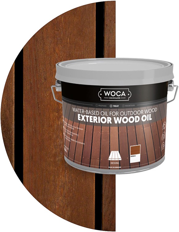 WOCA Exterior Wood Oil Merbau Масло (2.5l) Мербау