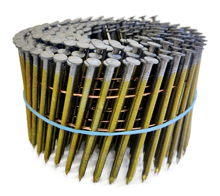 Барабанные гвозди Finka 2.8х70 BK Ring (3000 шт)
