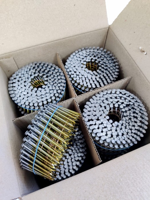 Барабанные гвозди Finka 2.5х50 BK Ring (4800 шт)