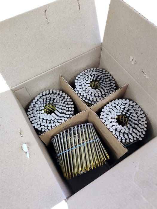 Барабанные гвозди Finka 3.1х90 BK Ring (1600 шт)