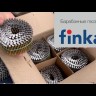 Барабанные гвозди Finka 3.1х90 BK Screw (1600 шт)