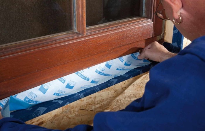 Pro clima CONTEGA SL клейкая лента для окон (12 см х 30 м)