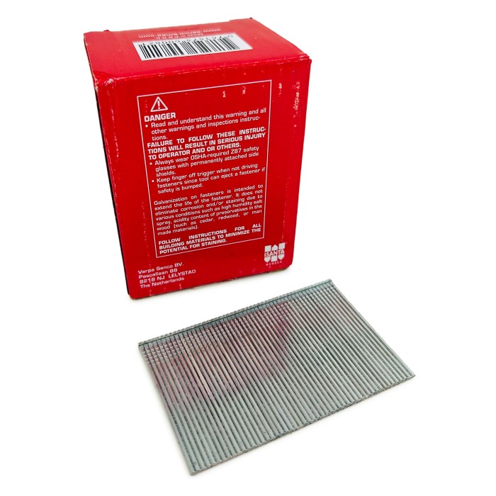 Отделочные гвозди Senco RX 16ga 50 мм (Цинк 2000 шт)