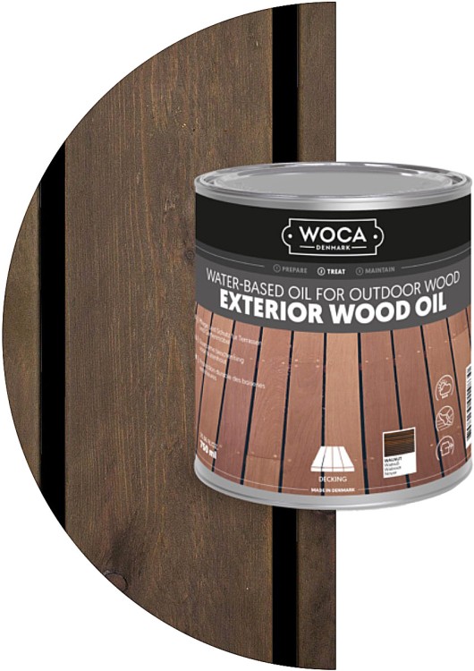 WOCA Exterior Wood Oil Walnut Масло (0.75l) Грецкий орех
