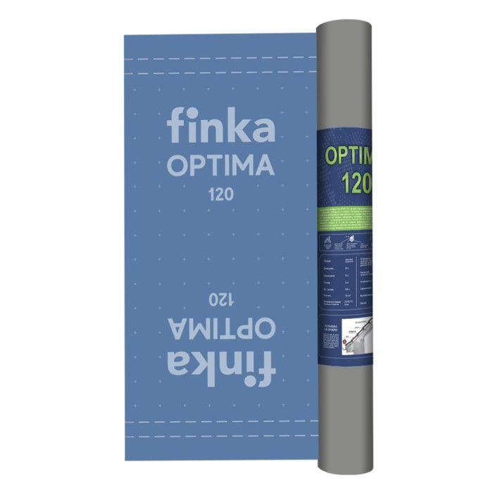 Диффузионная мембрана Finka Optima 120 1,5х50м 75м2