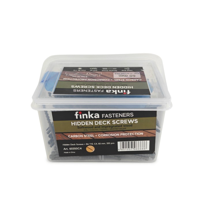 Саморезы Finka Hidden Deck Screws C4 60 mm (350 шт)
