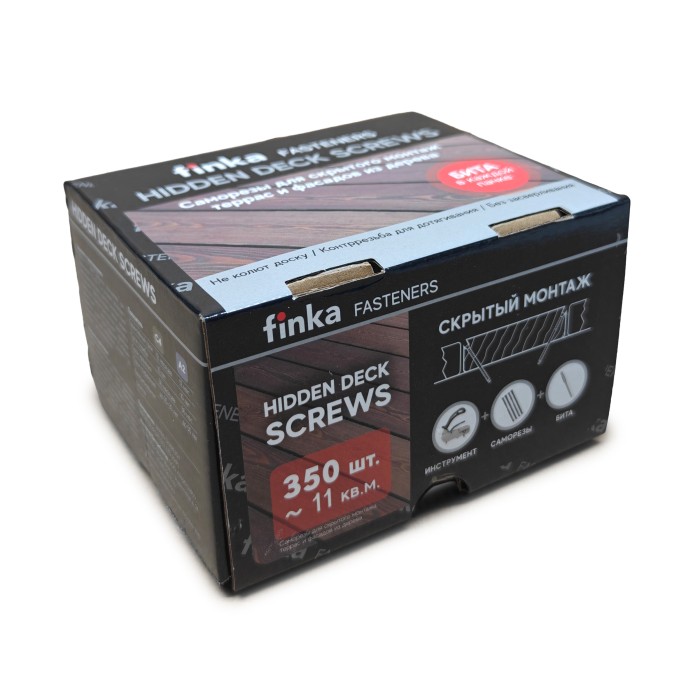 Саморезы Finka Hidden Deck Screws C4 60 mm (350 шт)