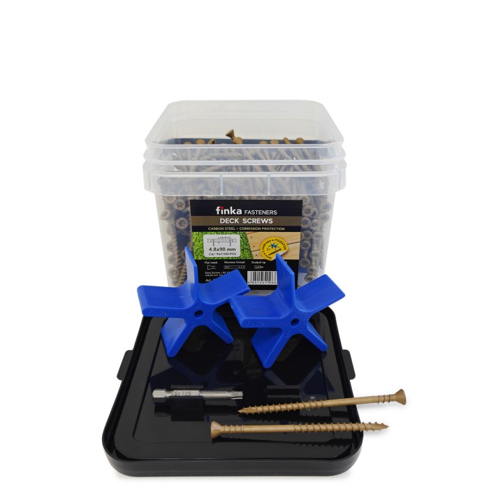 Саморезы Finka Deck Screws C4 4,8x90 mm T25 (300 шт)