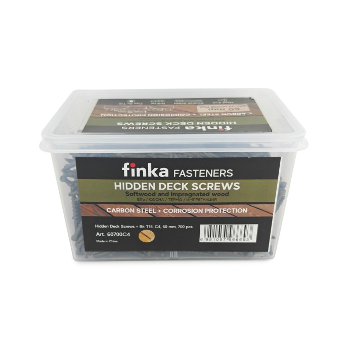 Саморезы Finka Hidden Deck Screws C4 60 mm (700 шт)