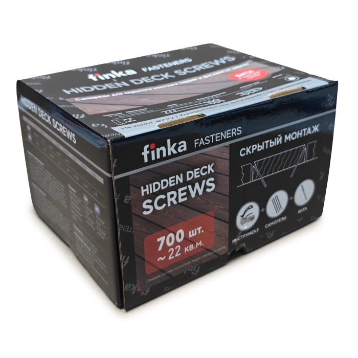 Саморезы Finka Hidden Deck Screws C4 60 mm (700 шт)