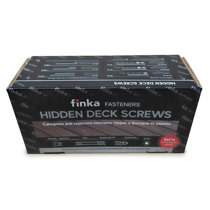 Саморезы Finka Hidden Deck Screws C4 48 mm (1750 шт)