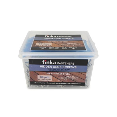 Саморезы Finka Hidden Deck Screws A2 60 mm (350 шт)