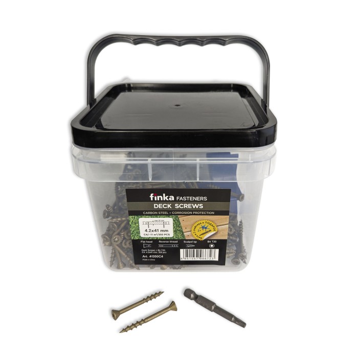 Саморезы Finka Deck Screws C4 4,2x41 mm T20 (350 шт)