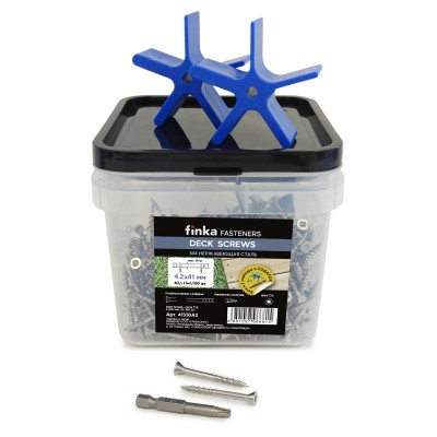 Саморезы Finka Deck Screws A2 4,2x41 mm T20 (350 шт)