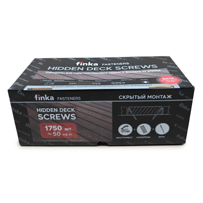 Саморезы Finka Hidden Deck Screws C4 60 mm (1750 шт)