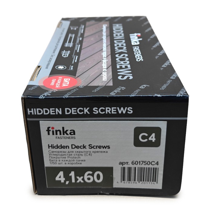 Саморезы Finka Hidden Deck Screws C4 60 mm (1750 шт)