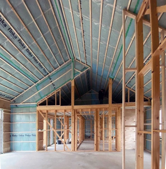 Плёнка для пароизоляции Finka Premium Plus 200 MIDI, 75m², 30шт на паллете