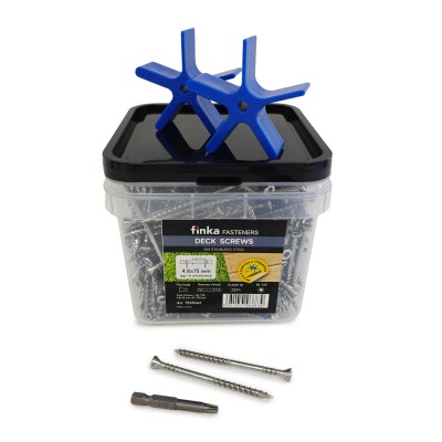 Саморезы Finka Deck Screws A2 4,8x75 mm T25 (350 шт)