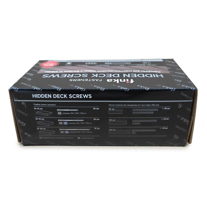 Саморезы Finka Hidden Deck Screws A2 75 mm (1750 шт)