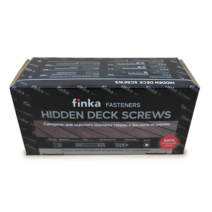 Саморезы Finka Hidden Deck Screws A2 75 mm (1750 шт)