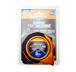 Рулетка Swanson Savage Pro Scribe 8 м, метрическая Рулетка Swanson Savage Pro Scribe 8 м, метрическая