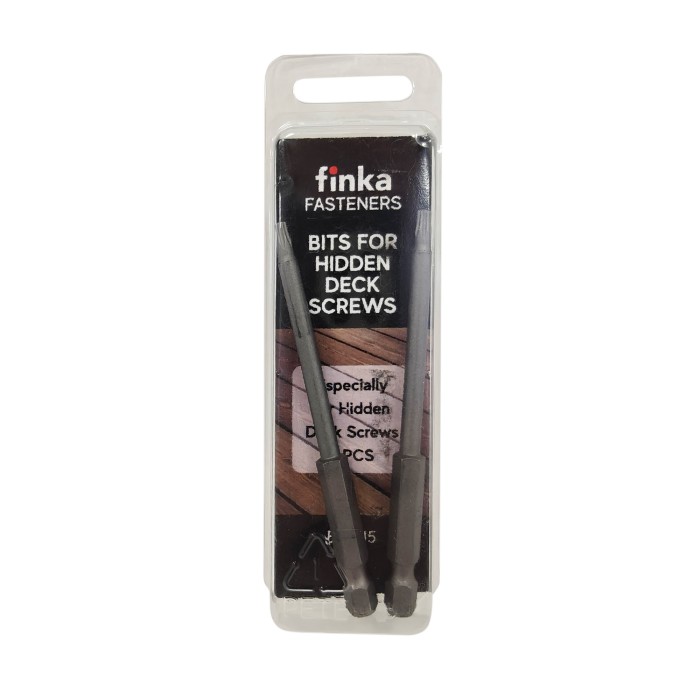 Биты для саморезов Finka Hidden Deck Screws (2 шт)