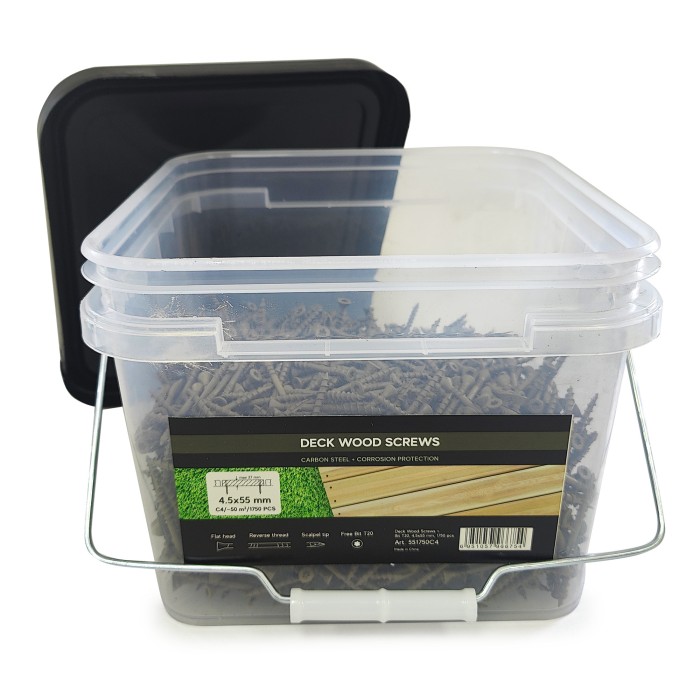 Саморезы Finka Deck Screws C4 4,5x55 mm T20 (1750 шт)