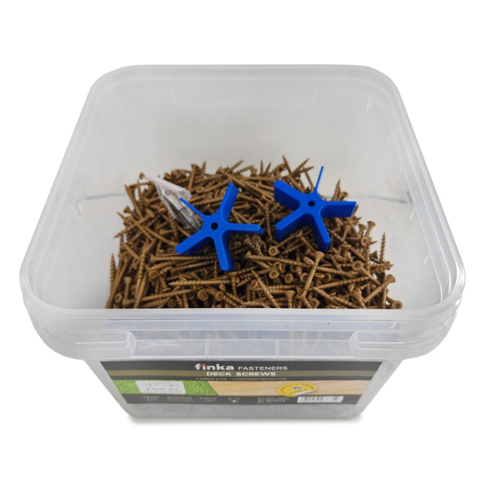 Саморезы Finka Deck Screws C4 4,5x55 mm T20 (1750 шт)