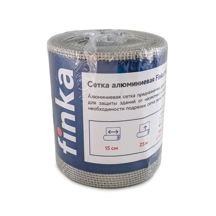 Сетка алюминиевая от грызунов Finka 0,15x25m