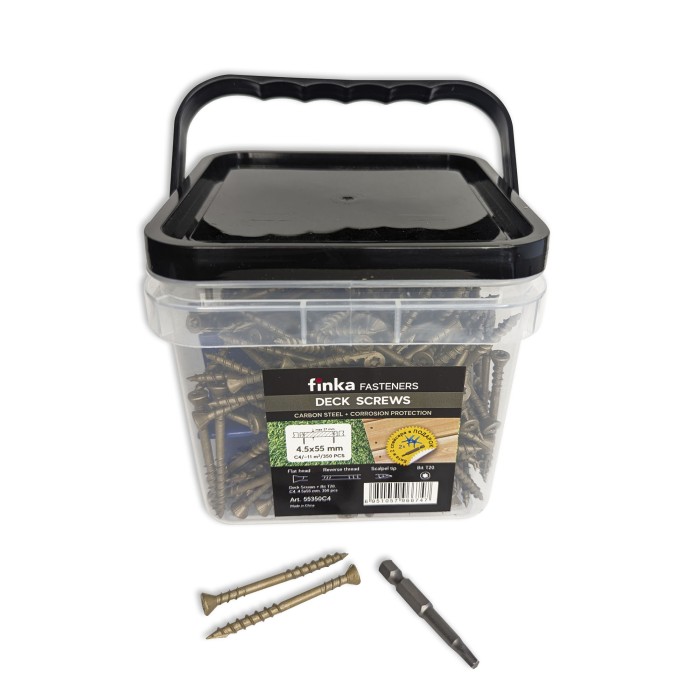 Саморезы Finka Deck Screws C4 4,5x55 mm T20 (350 шт)