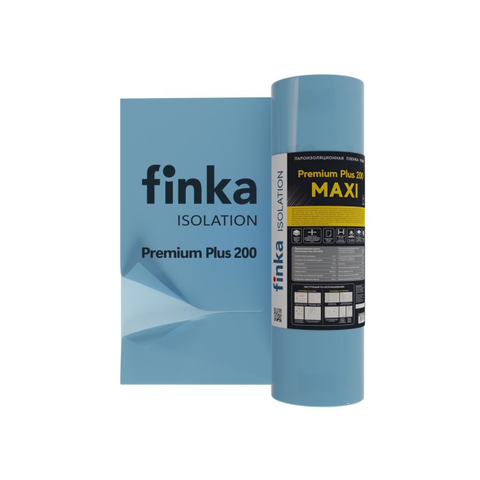Плёнка для пароизоляции Finka Premium Plus 200 MAXI, 150m²