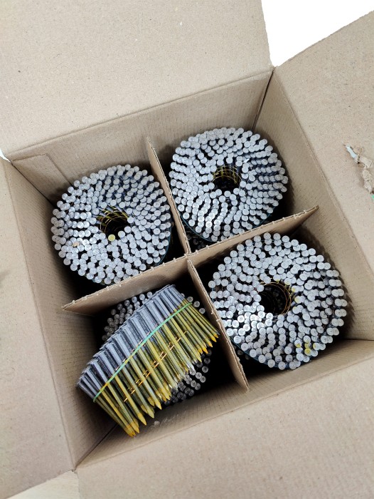 Барабанные гвозди Finka 2.8х60 BK Ring (3000 шт)