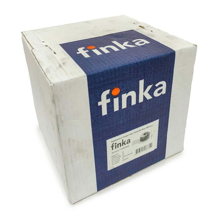 Барабанные гвозди Finka 2.8х60 BK Ring (3000 шт)
