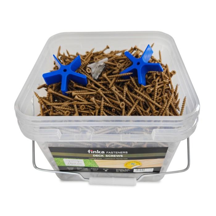 Саморезы Finka Deck Screws C4 4,8x75 mm T25 (1750 шт)