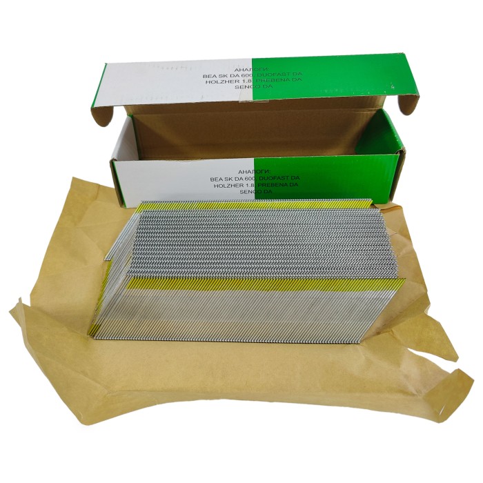 Финишные гвозди Sherman DA 1.8x63 (Гальваника 4000 шт)